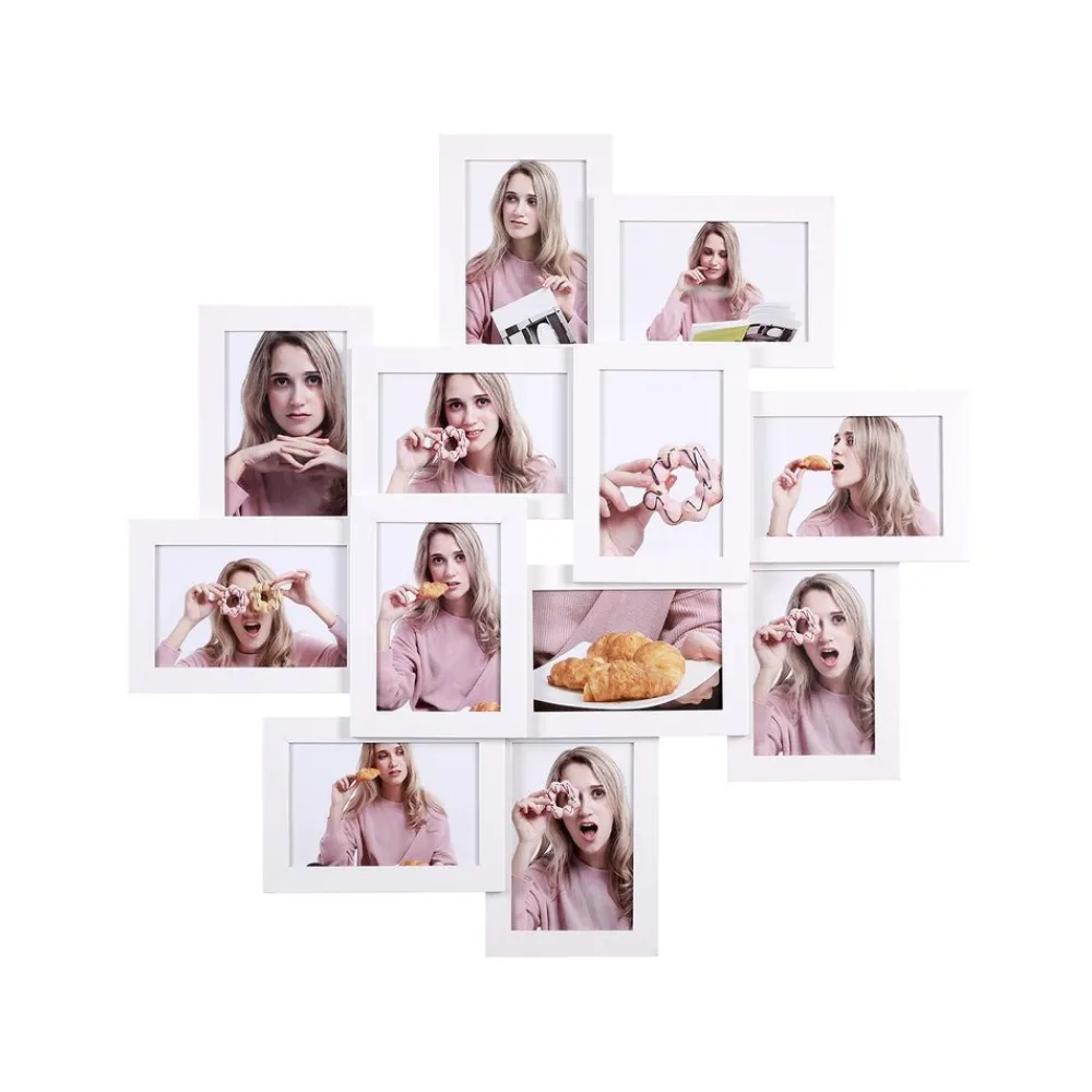 12 Cadres photo noir-SONGMICS HOME