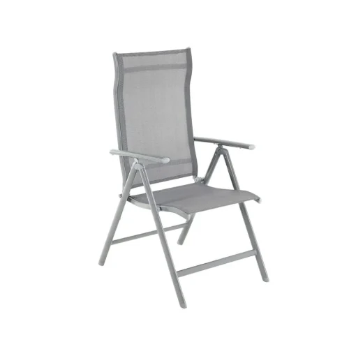 4 Chaises pliantes alu noir-SONGMICS HOME Best