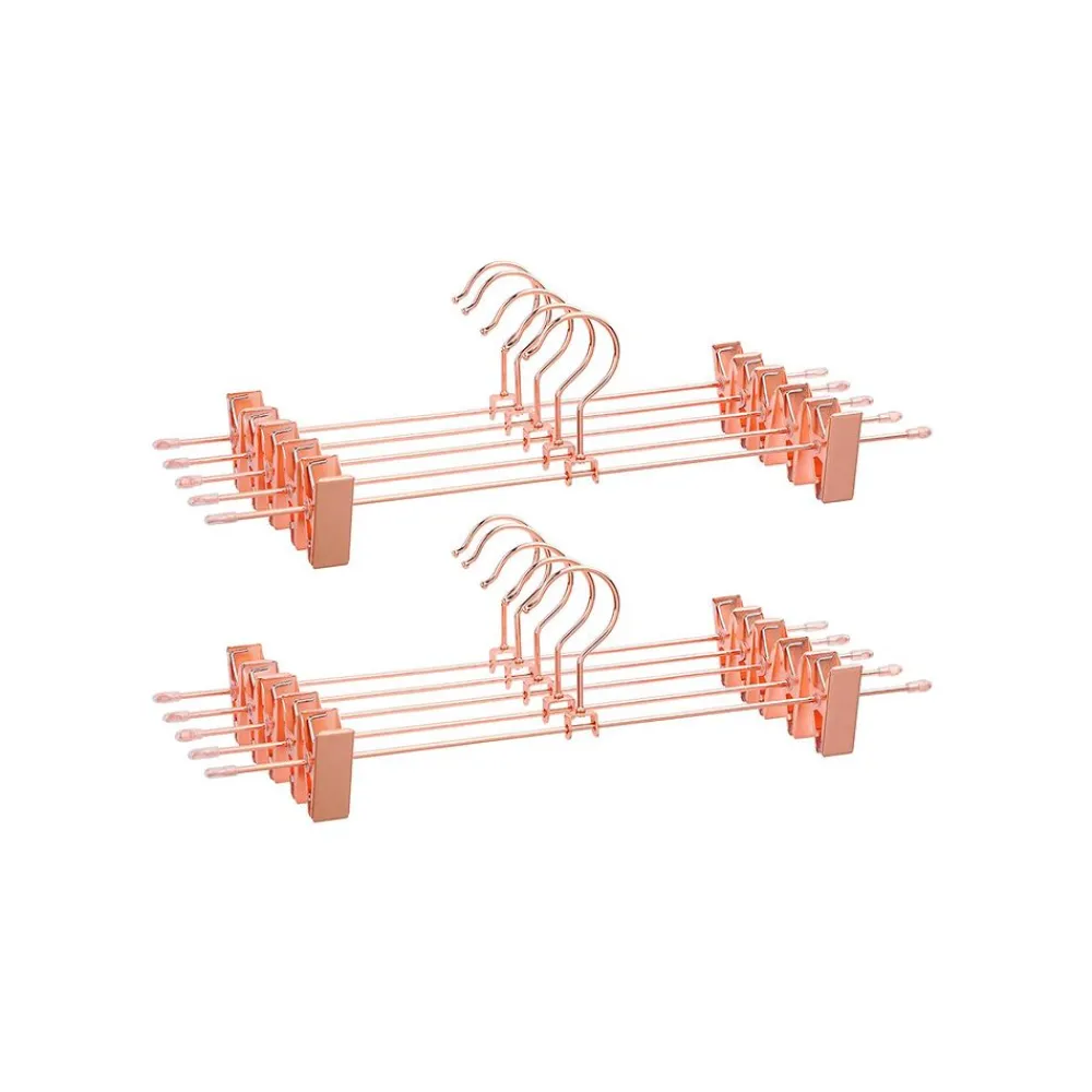 10 Cintres pinces rose gold-SONGMICS HOME