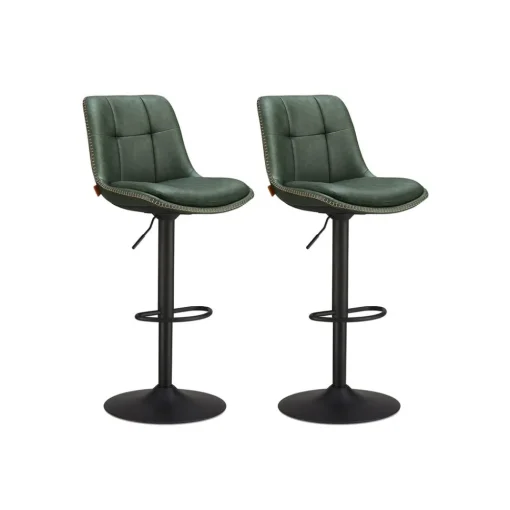 2 Tabourets de bar Marron Caramel-SONGMICS HOME Online