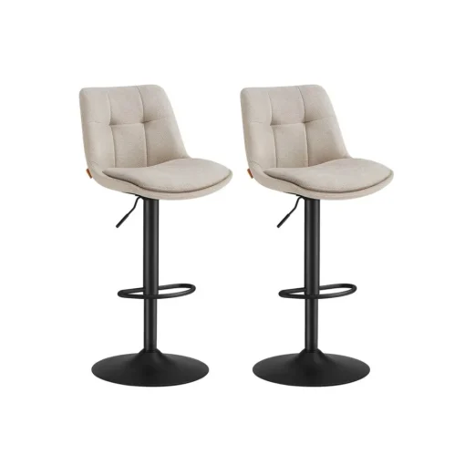 2 Tabourets de bar Marron Caramel-SONGMICS HOME Online
