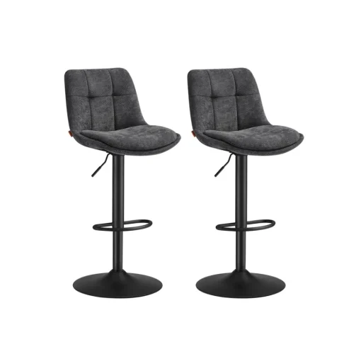 2 Tabourets de bar Marron Caramel-SONGMICS HOME Online