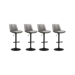2 Tabourets de bar Marron Caramel-SONGMICS HOME Online