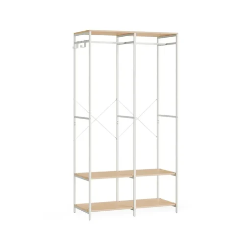 Armoire vêtements portable marron rustique-SONGMICS HOME Discount