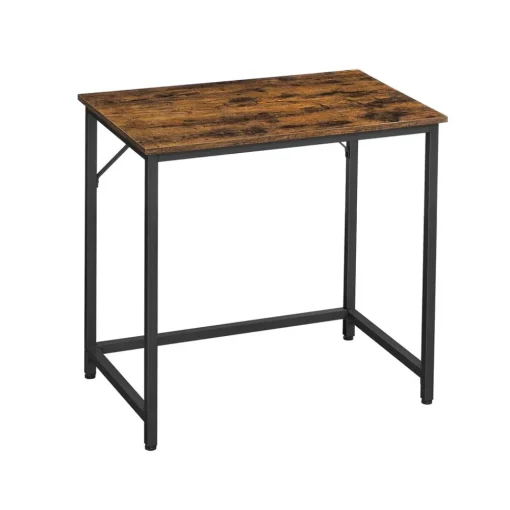 Bureau 50 x 80 cm cadre en métal noir-SONGMICS HOME Clearance