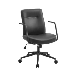 Chaise de bureau pivotante capacité 150 kg noir d'encre-SONGMICS HOME Clearance