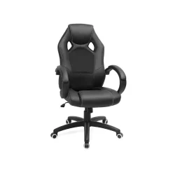 Fauteuil de bureau noir bleu-SONGMICS HOME Discount