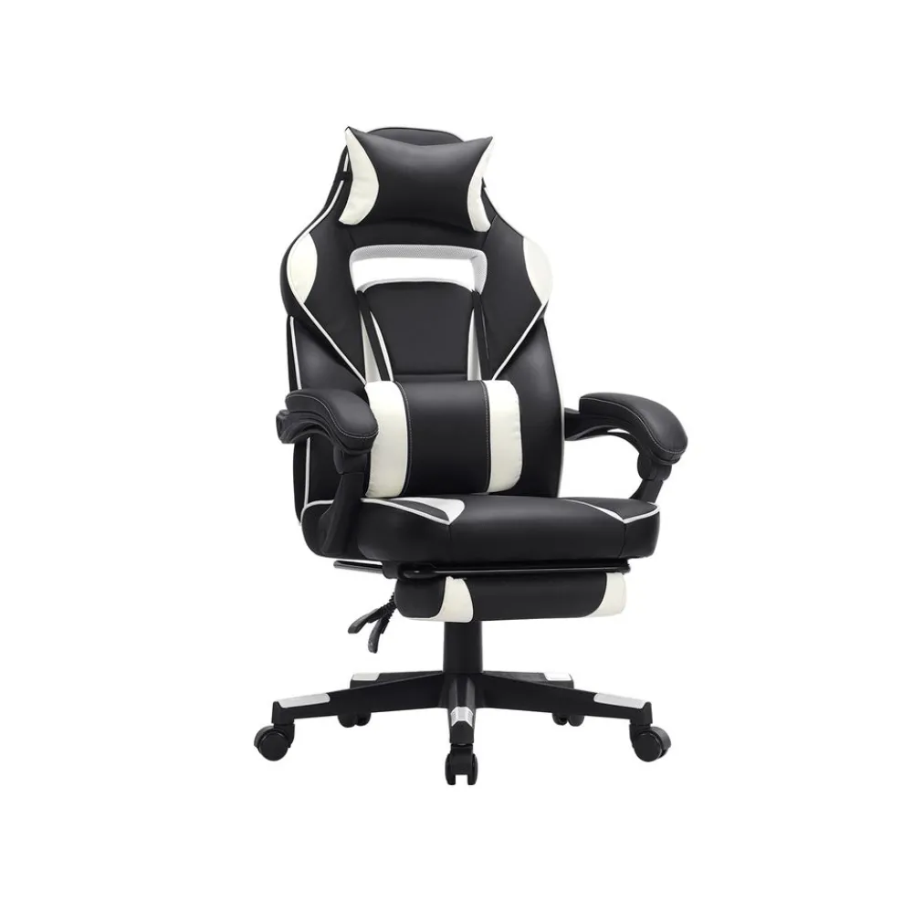 Fauteuil gamer noir gris-SONGMICS HOME Online