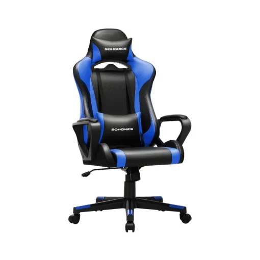Fauteuil gamer noir rouge-SONGMICS HOME New