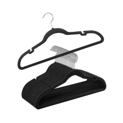 Lot de 50 Cintres en Velours avec Encoches-SONGMICS HOME Outlet