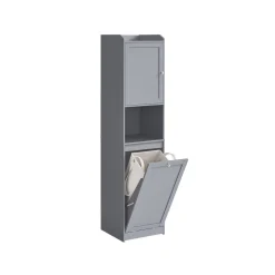 Meuble de salle de bain 40 x 40 x 170 cm blanc nuage-SONGMICS HOME Discount
