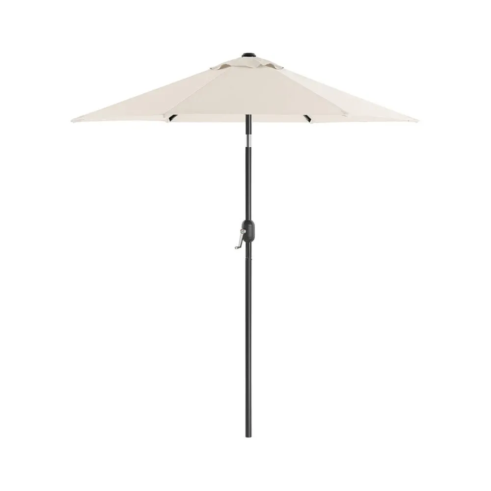 Parasol Ø2 m gris-SONGMICS HOME Sale