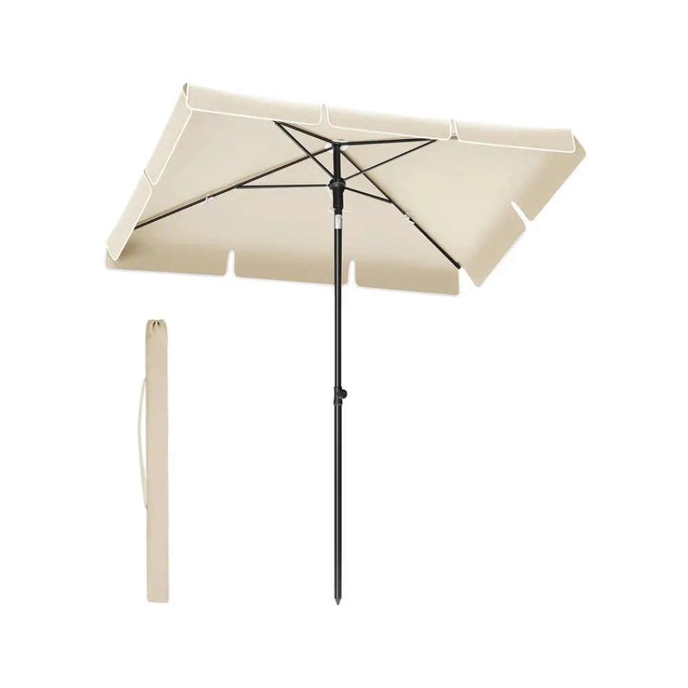 Parasol 230 x 150 cm beige-SONGMICS HOME Hot