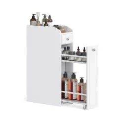 Petit meuble de salle de bain petit espace gris tourterelle-SONGMICS HOME Online