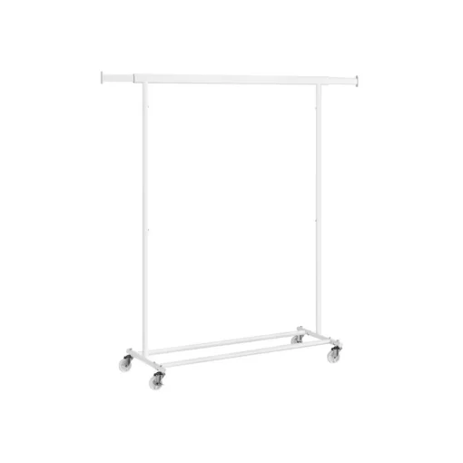 Portant à vêtements avec roulettes capacité 90 kg rose bonbon-SONGMICS HOME Outlet