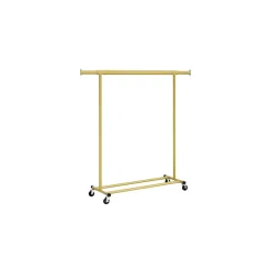 Portant à vêtements avec roulettes capacité 90 kg rose bonbon-SONGMICS HOME Outlet