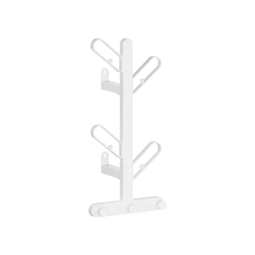 Porte manteau mural en forme de branche avec 7 crochets noir d'encre-SONGMICS HOME Clearance