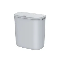 Poubelle de cuisine suspendue 9L gris-SONGMICS HOME New