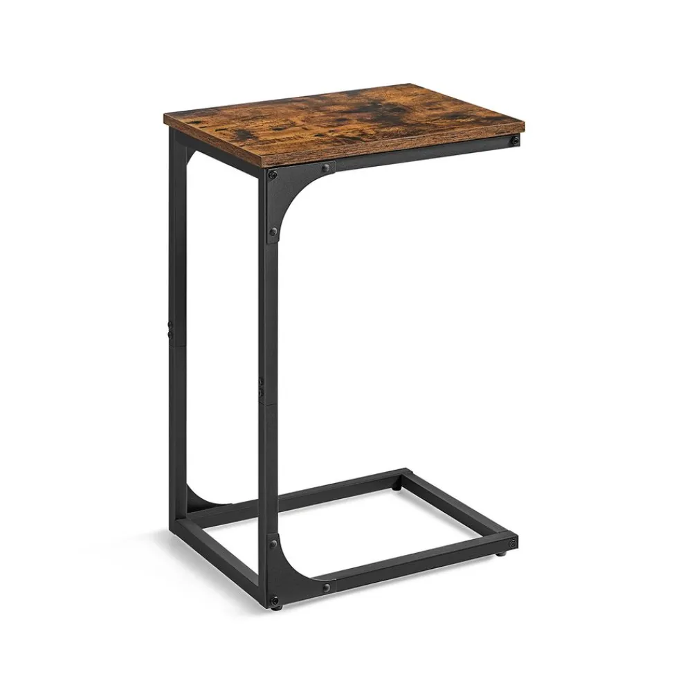 Table d'appoint en C industriel-SONGMICS HOME