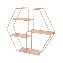 Étagère murale hexagonale noir-SONGMICS HOME New