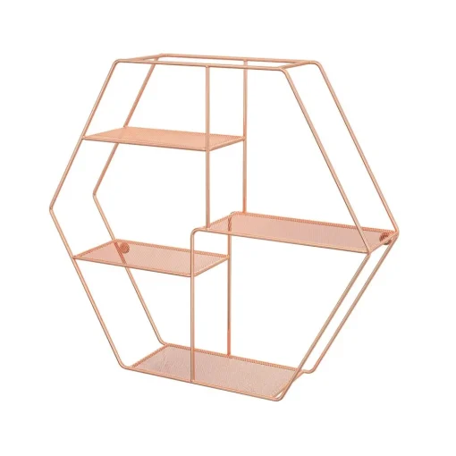 Étagère murale hexagonale noir-SONGMICS HOME New