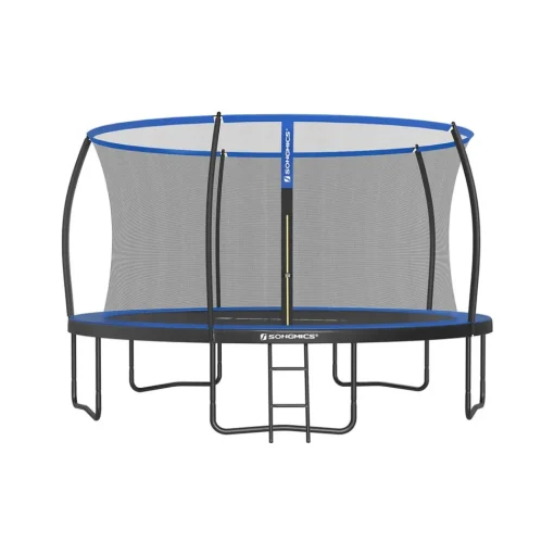 Trampoline Ø 427 cm noir vert-SONGMICS HOME Outlet
