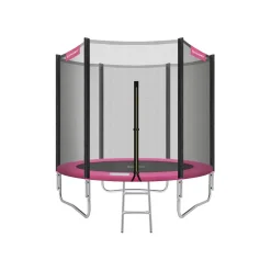 Trampoline Ø305 cm bleu avec filet de protection et échelle-SONGMICS HOME New